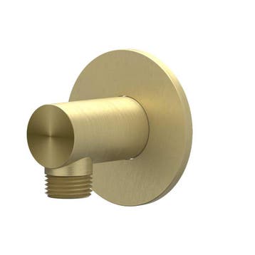 IVY Wanduitlaat 1/2 inch - RVS 316 Geborsteld Mat Goud, Ophalen of Verzenden, Nieuw