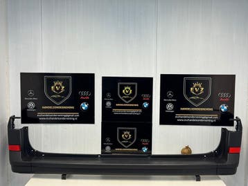 VW Crafter achterbumper+bumperhoeken rechts en links bj2021, Gebruikt, Links, Volkswagen, Bumper