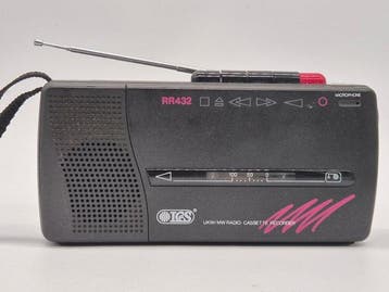 IES - RR432 Draagbare cassettespeler, Nieuw