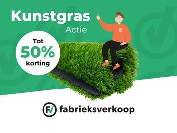 Kunstgras Goedkoop | Tot 50% Korting | Opruiming, Tuin en Terras, Ophalen, Nieuw, 20 m² of meer, Kunstgras