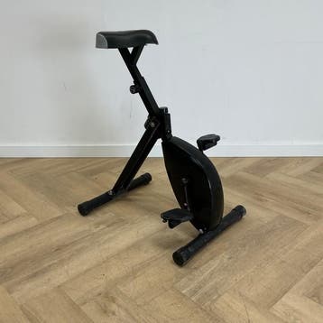 deskbike / bureaufiets, zwart, Ophalen of Verzenden, Ergonomisch, Gebruikt, Bureaustoel