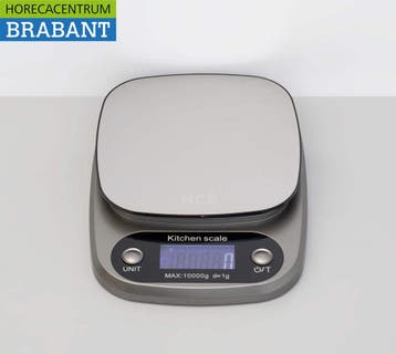 HCB Keukenweegschaal Max. 10 kg 1 gram nauwkeurig Horeca, Ophalen of Verzenden, Nieuw in verpakking