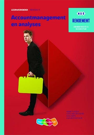 9789006372359 Rendement - Accountmanagement en analyses L..., Verzenden, Zo goed als nieuw, Henk Tijssen