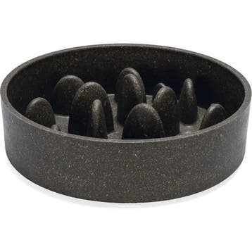 Designed by Lotte Bamboo Anti-Schrokbak Pom - Hond - Grij..., Verzenden, Nieuw