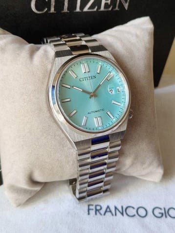 Citizen - Mechanical Automatic Tsuyosa Turquoise - Zonder, Nieuw