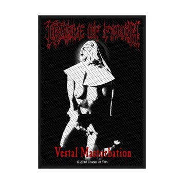 Cradle of Filth Vestal Masturbation patch off. merchandise, Ophalen of Verzenden, Nieuw, Kleding