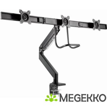 Gembird MA-DA3-03 triple flat panel bureau steun 68,6 cm (27, Verzenden, Nieuw, Gembird