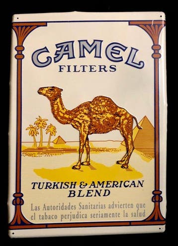 CAMEL - Camel - Zonder minimumprijs - Reclamebord - Een, Nieuw