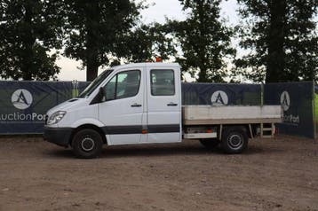 Veiling: Bestelwagen Kipper Mercedes-Benz 310CDI Diesel 95pk, Gebruikt, Wit, Mercedes-Benz, BTW verrekenbaar