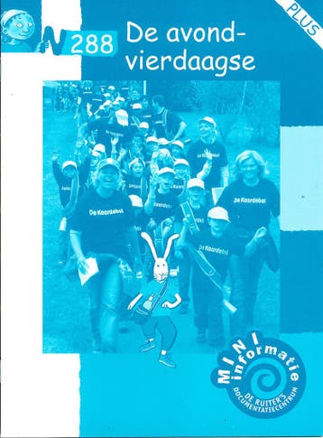 De Ruiters Mini Informatie Plus N288 De avondvierdaagse, Verzenden, Nieuw