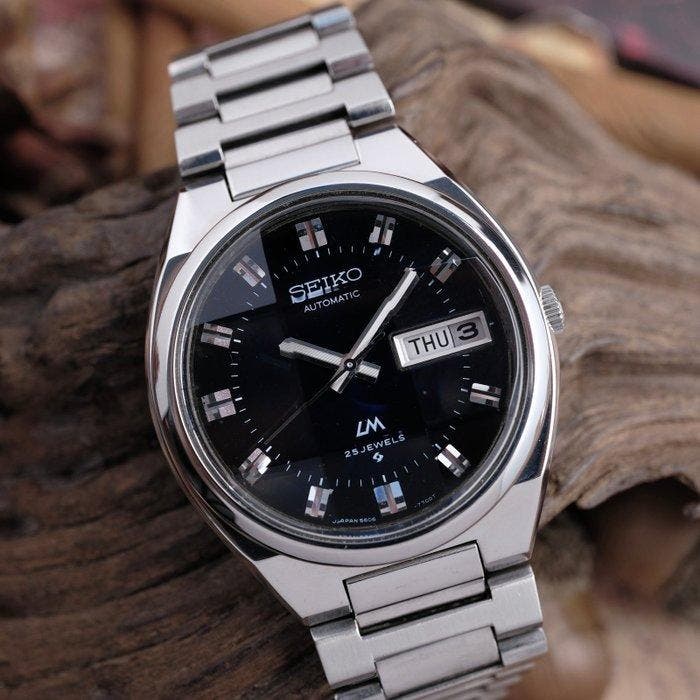 Seiko - Lord Matic - 5606-7341 - Heren - 1974, Sieraden, Tassen en Uiterlijk, Horloges | Antiek