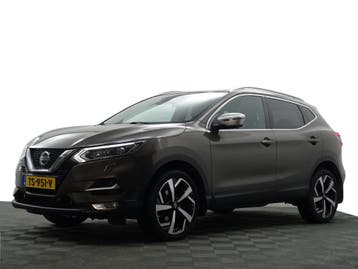 Zakelijke Lease |  Nissan QASHQAI 1.2 Tekna + Aut-, Automaat, Gebruikt, Euro 6, Bruin