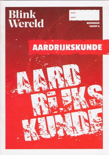 Blink Wereld Aardrijkskunde Werkboek groep 6 (per stuk), Boeken, Verzenden, Nieuw