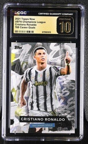 Topps Cristiano Ronaldo – 2021 Topps Now UEFA Champions, Nieuw