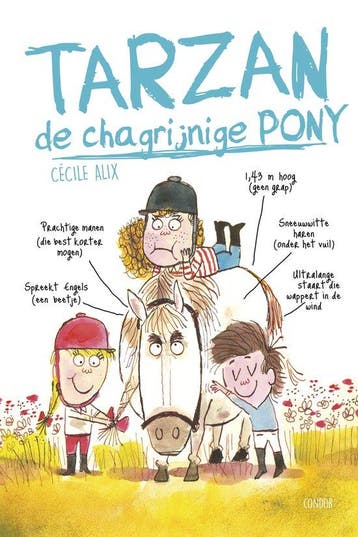 9789493356030 Tarzan, de chagrijnige pony | Tweedehands, Verzenden, Zo goed als nieuw, Cecile Alix