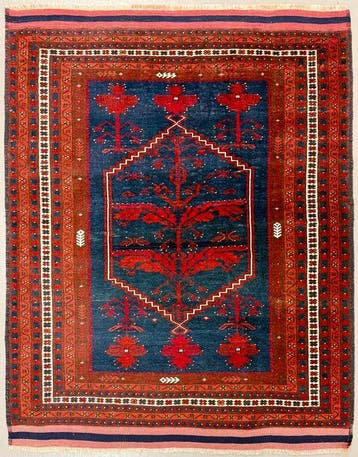 Kars Kazak - Vloerkleed - 136 cm - 108 cm, Nieuw