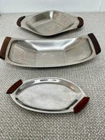 Schaal (3) - Palissander, Teak - Danish Modern schalen set