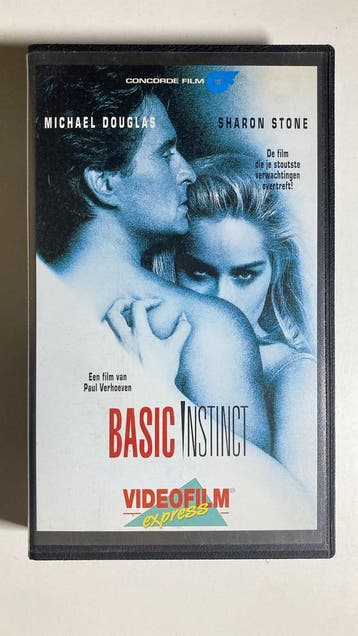 BASIC INSTINCT (VHS), Cd's en Dvd's, Verzenden, Gebruikt
