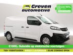 Opel Vivaro-e 75 kWh L2H1  Snelladen  SOH 99%  Airco  Cruise, Auto's, Automaat, Wit, Elektrisch, Opel