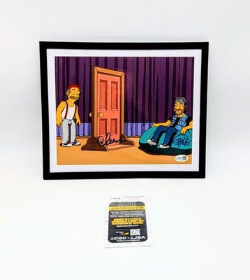 The Simpsons - Tommy Chong + Cheech Marin - JSA Cerified, Nieuw in verpakking