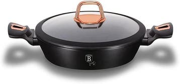 Berlinger Haus Black Rose Pan 28cm - Zwart, Verzenden, Nieuw