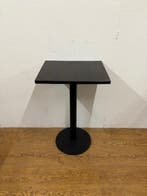 Gebruikte Horecatafel (50x60cm) - T1652 Vintage/Café, Huis en Inrichting, Tafels | Eettafels, Ophalen, Nieuw