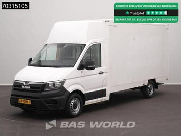 MAN TGE 3.100 Bakwagen Verkoopwagen Foodtruck Meubelbak Koff, Stof, Gebruikt, Euro 6, MAN