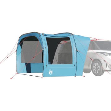 vidaXL Autotent waterdicht blauw, Verzenden, Nieuw, Tot en met 2