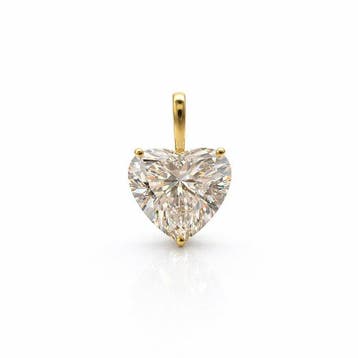 Zonder minimumprijs - Hanger - 14 karaat Geel goud - 1.00ct.