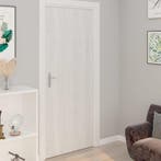 vidaXL Deurfolies zelfklevend 2 st 210x90 cm PVC, Verzenden, Nieuw, Wit