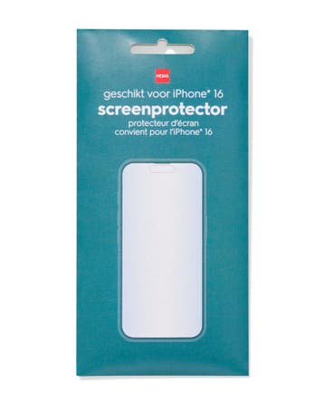 HEMA Screenprotector iPhone 16, Verzenden, Nieuw