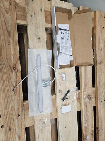 Royo ledverlichting T-95 30cm 8W chroom, Ophalen of Verzenden, Nieuw, Chroom, Bad
