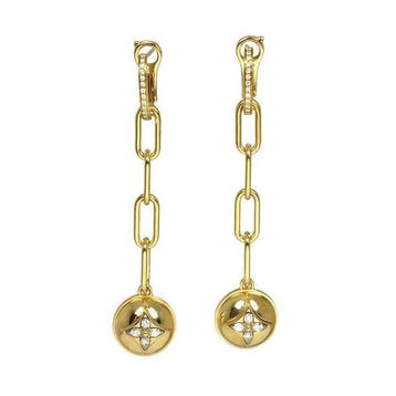 Louis Vuitton - Oorbellen - 18 karaat Geel goud, Sieraden, Tassen en Uiterlijk, Oorbellen, Nieuw