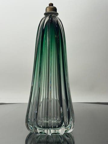 Val Saint Lambert - René Delvenne - Tafellamp - Kristal -