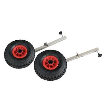 Transportwielen rubberboot met RVS steun, IBIS2, inklapbaar, Ophalen of Verzenden, Nieuw