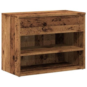 Schoenenrek met zitbank | 34% Korting | Outlet, Huis en Inrichting, Kasten | Schoenenkasten, Ophalen of Verzenden, Zo goed als nieuw