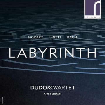 cd - dudok quartet amsterdam - LABYRINTH MOZART LIGETI &a..., Verzenden, Zo goed als nieuw