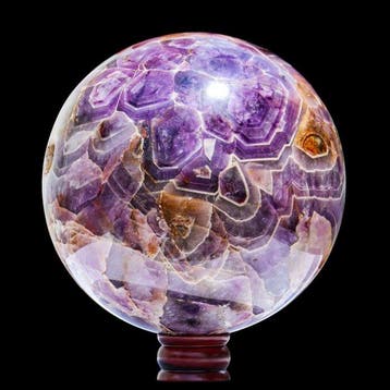 Zeldzame 16,39 kg Auralite 23 Bol - 230 mm multiminerale