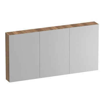 Brauer Impress Spiegelkast 140 cm - zonder Verlichting - Met, Ophalen of Verzenden, Nieuw