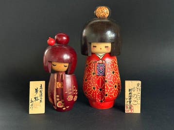 Ryuzan / Kazuo Takamizawa - Figuur - Pair of Japanese