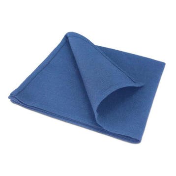 Servetten Blauw 40x40cm Katoen - Treb X, Verzenden, Nieuw, Overige kleuren, Tafelkleed of Tafelzeil