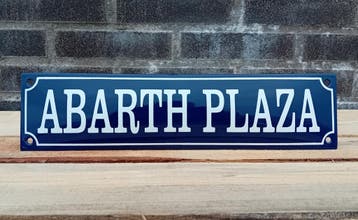Abarth Plaza, Verzamelen, Merken en Reclamevoorwerpen, Verzenden, Nieuw