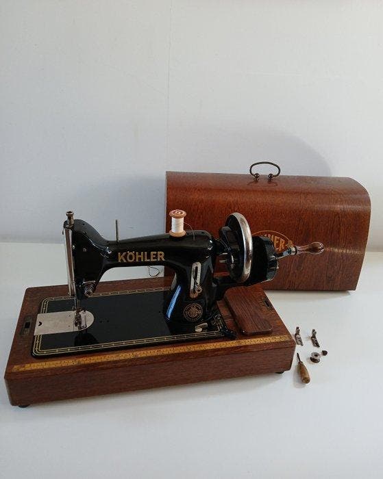 Köhler Klasse 11-30 Naaimachine - Gietijzer, Antiek en Kunst, Kunst | Designobjecten