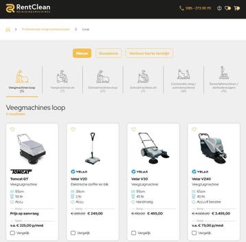 Veeg/zuigmachines uit voorraad, de beste prijs!, Doe-het-zelf en Verbouw, Reinigingsmachines, Verzenden, Zo goed als nieuw, Overige typen