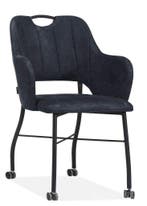 Eetkamerstoel Selena - eetkamerstoelen - Blauw, Huis en Inrichting, Stoelen, Nieuw, Blauw, Overige materialen