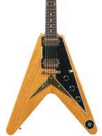 Gibson Custom 1958 Flying V Korina 2022 (Instrument), Muziek en Instrumenten, Snaarinstrumenten | Gitaren | Elektrisch, Ophalen of Verzenden