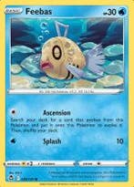 Feebas 039/195 Silver Tempest, Hobby en Vrije tijd, Verzamelkaartspellen | Pokémon, Ophalen of Verzenden, Nieuw, Losse kaart, Foil