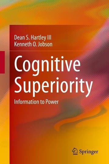 9783030601836 Cognitive Superiority Dean S. Hartley Iii, Verzenden, Nieuw, Dean S. Hartley Iii