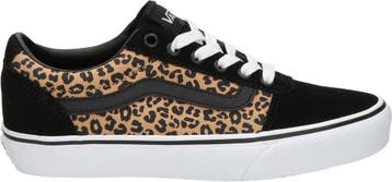 Vans - Maat 37 - Ward Cheetah dames sneaker - Zwart multi, Kleding | Dames, Schoenen, Verzenden, Nieuw