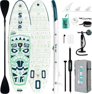 FunWater Stand-Up Paddleboard, TIKI Paddleboard voor volwass, Verzenden, Zo goed als nieuw